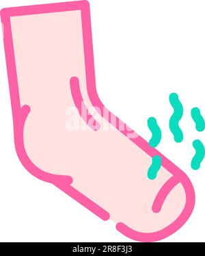 stink smell color icon vector illustration Stock Vector Image & Art - Alamy