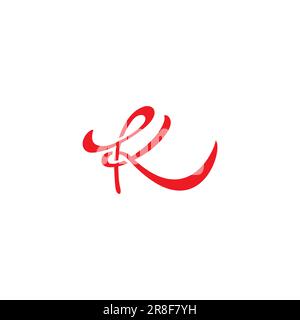 K Logo Simple. K Letter Elegant Design Stock Vector