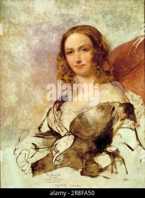 The Countess 1838 by Emanuel Gottlieb Leutze, born Schwäbisch Gmünd, Germany 1816-died Washington, DC 1868 Stock Photo