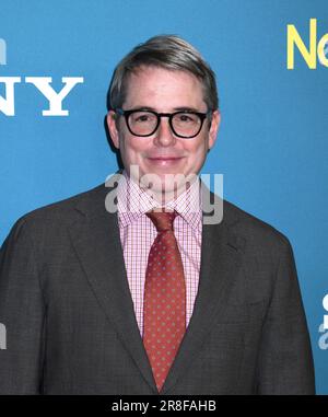 June 20, 2023, New York, New York, USA: Matthew Broderick attends the 'No Hard Feelings' New York Premiere at AMC Lincoln Square Theater in New York. (Credit Image: © Photo Image Press via ZUMA Press Wire) EDITORIAL USAGE ONLY! Not for Commercial USAGE! Stock Photo