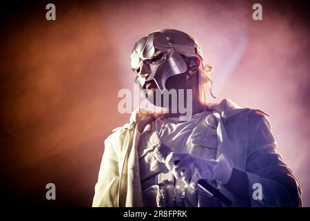 Oslo, Norway. 20th June, 2023. The Canadian singer, songwriter and recording artist The Weeknd performs a live concert at Telenor Arena in Oslo. (Photo Credit: Gonzales Photo/Terje Dokken). Stock Photo