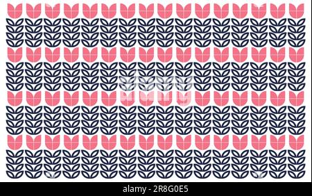 Geometric Bauhaus Banner. Retro shapes poster elements vector illustration Stock Vector