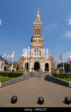 Basilica Notre Dame de Brebieres, Albert, Picardy, France Stock Photo
