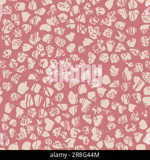 Abstract hand drawn seamless repeat pattern design. Minimal Contemporary textile prints Stock Vector