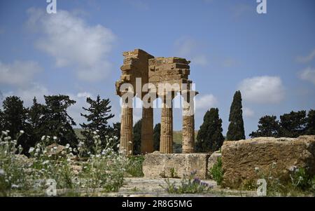 Doric order Sanctuary of the Chthonic Deities an ancient worship place ...
