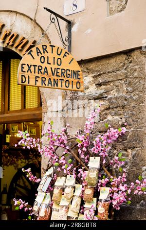 Traditional Food, Spoleto, Umbria Stock Photo