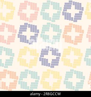 Kids print seamless repeat pattern design. Minimal babies fashion textile illustration Stock Vector