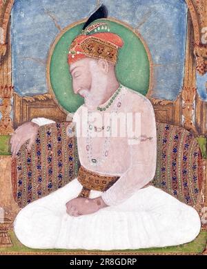 SHAH ALAM II  (1728-1806)  Mughal Emperor Stock Photo