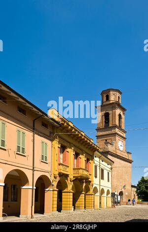 Gonzaga Fortress, Novellara, Emilia Romagna, Italy Stock Photo