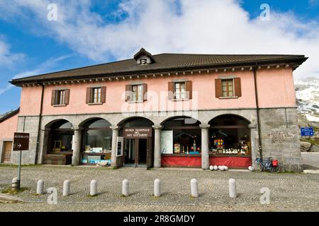 Gotthard Museum, Gotthard Pass, Switzerland Stock Photo