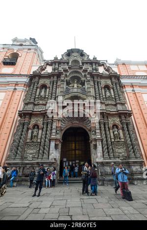 Perù. Lima. Iglesia de la Merced Stock Photo