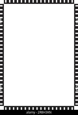Frame border shape icon for decorative vintage doodle element for design in vector illustration Stock Vector