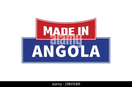 Made In Angola Seal Vector Stock Vector