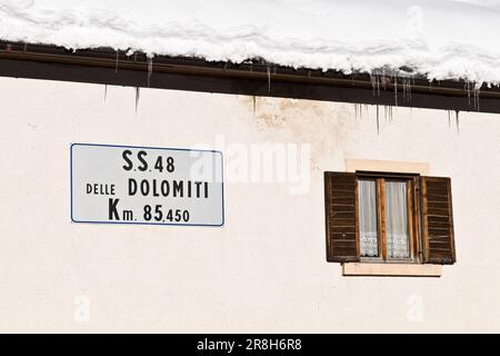 Arabba. Veneto. Italy Stock Photo
