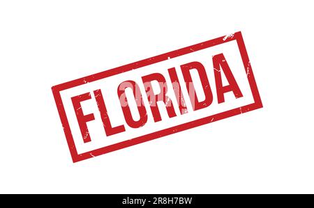 Florida Rubber Stamp Seal Vector Stock Vector