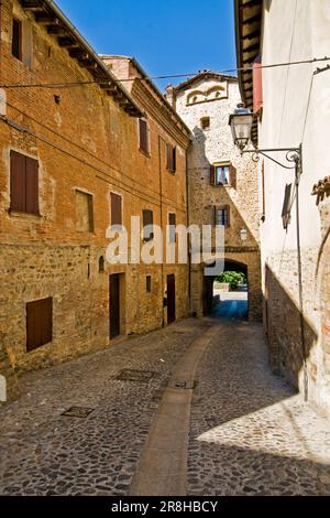 Medieval Village. Savignano Sul Panaro. Emilia Romagna. Italy Stock Photo