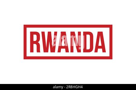 Rwanda Rubber Stamp Seal Vector Stock Vector