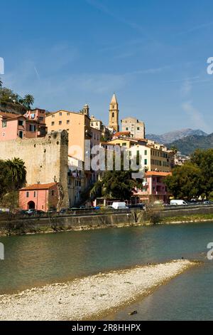 Old Town. Ventimiglia. Liguria. Italy Stock Photo