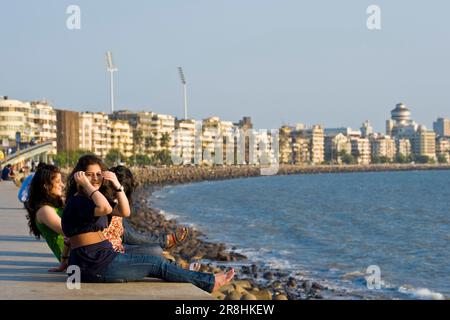 Marine Drive. Mumbai. India Stock Photo