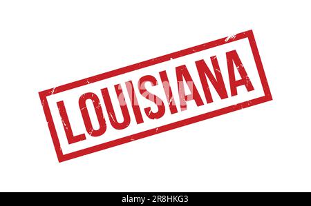 Louisiana Rubber Stamp Seal Vector Stock Vector