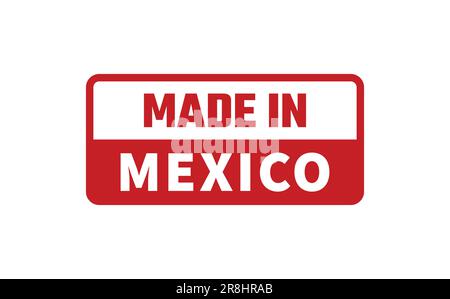 Made In Mexico Rubber Stamp Stock Vector