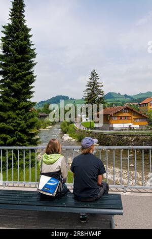 Appenzell. Switzerland Stock Photo