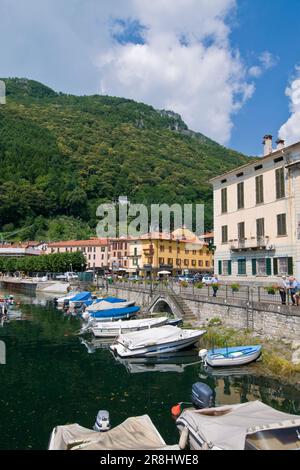 Harbor. Dongo. Como Lake. Italy Stock Photo