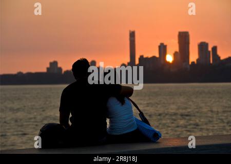 Marine Drive. Mumbai. India Stock Photo