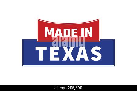 Made In Texas Seal Vector Stock Vector