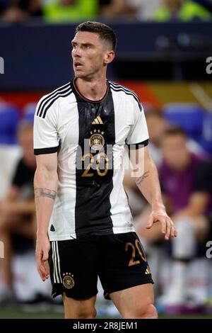 Gelsenkirchen, Fussball, Männer Länderspiel, Friendly Match Deutschland - Kolumbien 0:2 20.06.2023 Robin GOSENS (GER) Foto: Norbert Schmidt, Duesseldorf Stock Photo