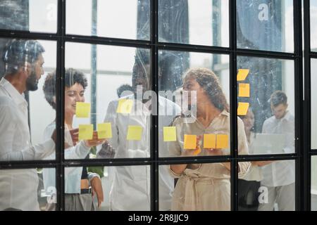 Startup and implementation of a small business project. Stock Photo