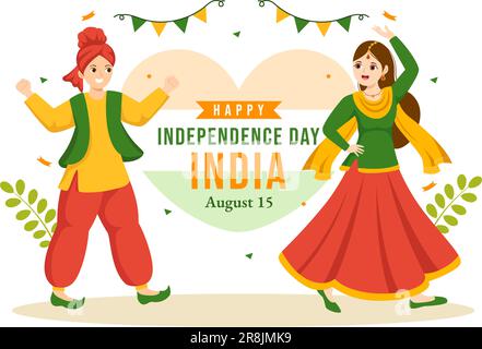 Indian background showing its incredible culture and diversity for 15th  August Independence Day of India Stock Vector | Adobe Stock