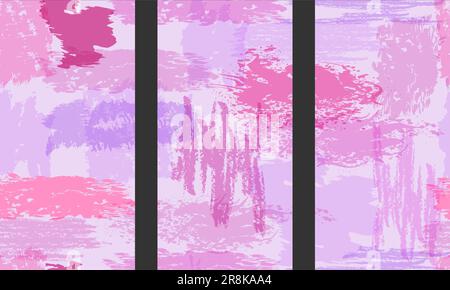 abstract background with spots of colored paint. Template for textures, textiles, wallpapers, screensavers, covers and creative ideas Stock Vector