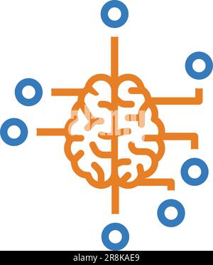 Mind Map icon. Fully editable vector EPS use for printed materials and ...