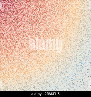 Abstract geometric background. Astonishing scattered low poly triangles with colored gradient. Creative vector illustration. Stock Vector