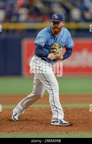 Tampa Bay Rays' Zack Littell Pitches To The Colorado Rockies During The ...