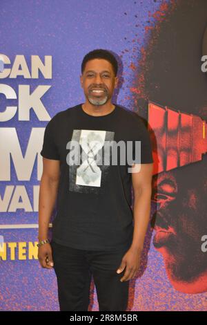 MIAMI BEACH, FLORIDA - JUNE 17: Joe Fox attends the Screening Chris Spencer Comedy Special: 'Don't Call It A Comeback' during the 2023 American Black Film Festival at Miami Beach Convention Center on June 17, 2023 in Miami Beach, Florida.  (Photo by JL/Sipa USA) Stock Photo