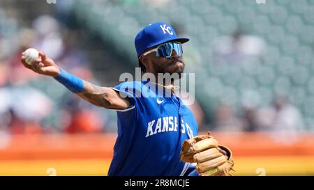 This is a 2023 photo of Maikel Garcia of the Kansas City Royals baseball  team. This image reflects the Kansas City Royals active roster as of  Wednesday, Feb. 22, 2023, when this