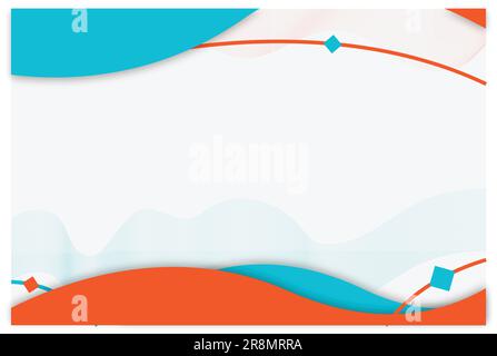 vector abstract wavy background design Stock Vector
