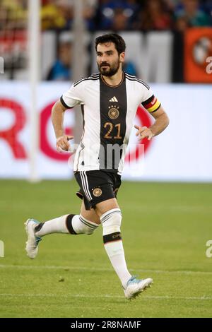 Gelsenkirchen, Fussball, Männer Länderspiel, Friendly Match Deutschland - Kolumbien 0:2 20.06.2023 Ilkay GUENDOGAN (GER) Foto: Norbert Schmidt, Duesseldorf Stock Photo