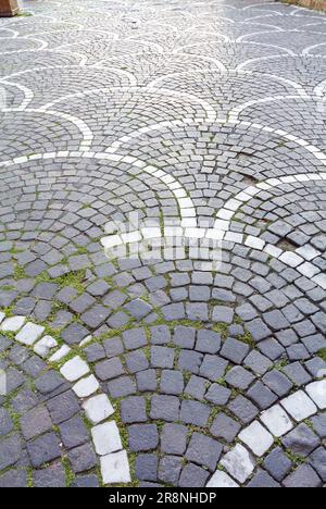 Piazza Armerina, Enna, Italy, Mosaic pavement Piazza Armerina that is developed during the Norman domination in Sicily (11th century Stock Photo