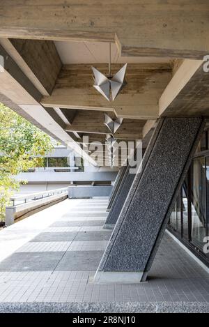 Kyoto International Conference Center, Japan, designed by Sachio Otani Stock Photo