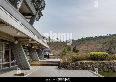 Kyoto International Conference Center, Japan, designed by Sachio Otani Stock Photo