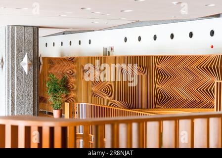 Kyoto International Conference Center, Japan, designed by Sachio Otani Stock Photo