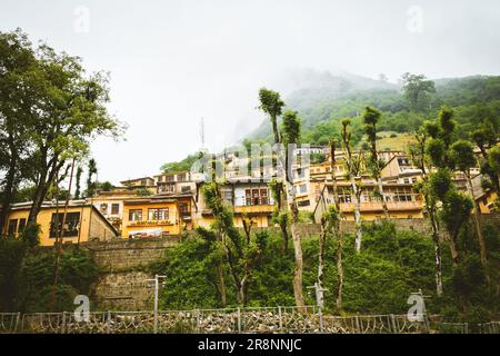 Masuleh village in north east Iran - popular famous tourism destination in persia Stock Photo