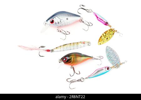 https://l450v.alamy.com/450v/2r8nt22/set-of-metal-and-plastic-lures-for-fishing-on-white-background-2r8nt22.jpg