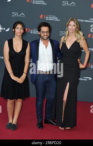 MONTE-CARLO, MONACO - JUNE 16:  Frederic Diefenthal, attends the opening red carpet during the 62nd Monte Carlo TV Festival on June 16, 2023 in Monte- Stock Photo