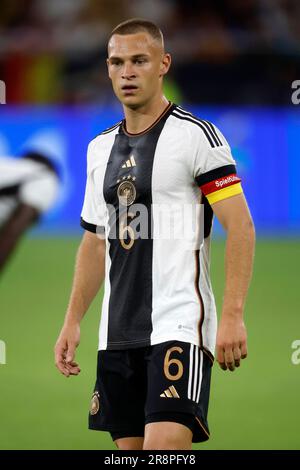 Gelsenkirchen, Fussball, Männer Länderspiel, Friendly Match Deutschland - Kolumbien 0:2 20.06.2023 Joshua KIMMICH (GER) Foto: Norbert Schmidt, Duesseldorf Stock Photo