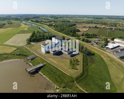 The Nuclear Power Plant Dodewaard is a former nuclear power plant in the  Dutch town of Dodewaard Stock Photo - Alamy