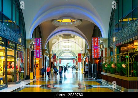 Fallsview Casino Resort, Niagara Falls City, Canada. Retail area Stock Photo